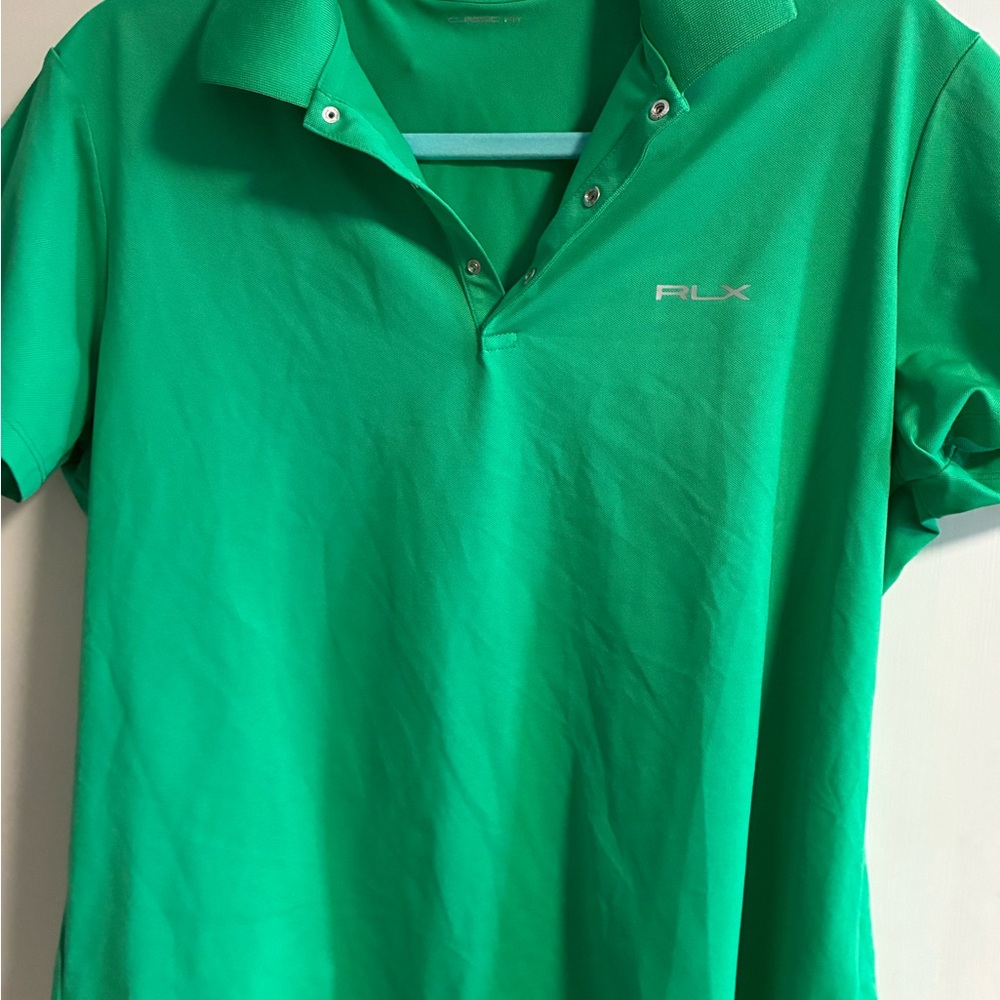 RLX Ralph Lauren Vibrant Green Polo